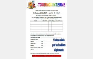 SAMEDI 1er JUIN - TOURNOI INTERNE MB BASKET 2019